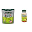 Dulcolax Soft Chews Saline Laxative Mixed Berry (60ct) Lievä Ummetus Helpotus, magnesiumhydroksidi 1200 mg & purut, suolainen laksatiivi, valikoidut hedelmät (30ct) Kramppivapaa ummetus Relief