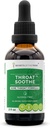 Kurkku Soothe Alkoholiton uute, Korkea-Potency Kasviperäisten Drops, Tincture Valmistettu Tincture, Licorice, Lippainen Elm, Marshmallow, Salvia, Echinacea, Elderberry. Kurkun kaava 2 oz