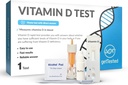 getTested D-vitamiini testi Kit at Home - Self Test for D-vitamiinin puute - Nopeat, tarkat tulokset - Helppokäyttöinen - Ei Lab vaaditaan - Sisältää Lancet Buffer kasetti - Sormen virtsakoe