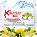 Krampade Fiber Supplement Electrolytes Powder - 9g Prebiotic Fiber + 2000 mg Kalium Supplement + Magnesium ...