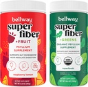 Bellway Super kuitujauhe + hedelmät, vadelma sitruuna Super kuitu + vihreät