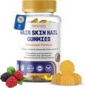 Premium hiukset iho ja kynnet Gummies ... 5000 Mcg Biotin Vegaani vitamiineja miehille ja naisille.............................................................................................................................................................................................................................