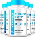 (5 pakkaus) Ketosyn Cleanse & Detox -kapselit, Ketosyn- pillerit pitkälle kehitetylle painonmenetykselle, Keto Blend -tuen enimmäisvahvuus, Keto Synin sisäinen puhdistus Pastillas -arviot (300 kapselia)