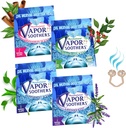 Nasal Dilator Clips, Cool & Easy Breathing Under Your Mask, 4-tuoksuinen Variety Pack (Peppermint, Wintergreen, Kaneli, Lavender), 8 Count, Instant Nasal Congestion Relief, Drug-free