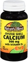 Nature's Blend Oyster Shell Calcium 500 mg D3-vitamiinilla, 100 tablettia (pakkaus 3)