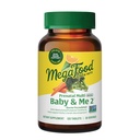 MegaFood Baby & Me 2 Prenatal Multi-minis - Prenatal vitamiineja naisille koliini & Methyl Folaatti - Gluteeniton, kasvissyöjä, Prenatal Multivitamiini naisille 120 Minis Tabletit, 30 tarjoilua