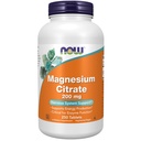 NYT lisäravinteet, magnesiumsitraatti 200 mg, entsyymitoiminta*, hermoston tuki*, 250 lukua (pakkaus 1)