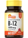 Sundance B12 1000 mikrog ... Nopeasti liuotettavat tabletit...