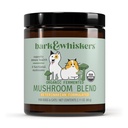 Dr. Mercola Bark & Whiskers Organic Fermented Mushroom Blend - Cat & Dog Supplement - Supports Digestive & Immune Health - Vapaa lisäaineita, Filler & Gluteeni - 2.11 oz. (60 Scoops)