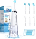 DR.SHARK johdoton Nasal kastelujärjestelmä, Electric Netting Pot for Sinus, nenän puhdistaja, Sinus Cleaner Machine, 5 Modes Nasal huuhtelukone