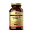 Solgar Triple Strength Omega 3 950 mg - 50 Softgels - Tukee Joint & Skin Health - ei-GMO, Gluteeniton, Dairy Free - 50 tarjoilua