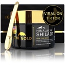THE GOLD Shilajit Resin ... Shilajit Pure Himalajan Organic Shilajit for Men & for Women Lab Test in USA Grade A+ All Natural Dietary Supplement with Fulvic Acid + Trace Minerals 50 Grams 100 Servings
