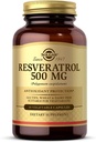 Solgar Resveratrol 500 mg, 30 Vihanneskapselit - Antioksidanttisuojaus - Gluteeniton, Maidoton - 30 Tarjoilut