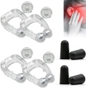 Acupeace Tinnitus Relief Device, Auricalm Tinnitus Relief Device, Tinnitus Relief for Rening Ears, Tinnitus Korva Cuff Set Stop Korvan soiminen (2 paria)
