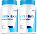 (2 pakkaus) ViraFlexx Pro kapselit miehille, alkuperäinen ViraFlexx Pro Mies tuki pillereitä Kaikki luonnollinen tuki kaiken terveyden, ViraFlex Premium Advanced Formula, Vira Flexx arvostelut, 120 kapselia 2 kuukauden ajan