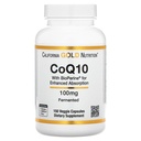 CoQ10 by California Gold Nutrition - USP-Varmennettu, Fermentoitu Coenzyme Q10 BioPerine - Mitokondriosupport - Vegan Friendly - Gluteeniton, ei-GMO - 100 mg - 150 Kasviskapselit