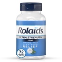 Rolaids Ultra Strength Antasidi Purutabletti, minttu, 72 Count