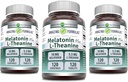 Amazing Formula Melatoniini 10 Mg Plus L-Theanine 5.5 Mg Supplement ... 120 tablettia ...