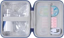 Aenllosi Kovavarastotapaus Yhteensopiva aikuisten ja lasten kannettavan sumuttimen kanssa, Handheld Inhaler Carrying Case, Holdder Machine & Medicine