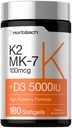 Horbäach- vitamiini D3 K2 5000 iu 