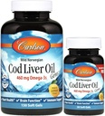 Carlson Laboratories Cod Liver Oil Gems - Lightly Lemon 1000 Milligrams 150 +30 Sgels