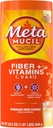 Metamucil Sparkling Fiber Supplement + vitamiineja, kasvi perustuu Psyllium Husk Powder kanssa vitamiineja C, D & B12, Daily Fiber Supplement for Dgestive Health, Citrus Flavored, sokeriton, 90 tarjoilua