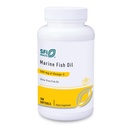 Klaire Labs SFI Health Marine Fish Oil - Ultra Pure 300 Milligramma EPA & 200 Milligramma DHA Omega 3 Mautonta kalaöljyä, jossa ei ole kalamaista makua, Kolesterolitonta & gluteenitonta (100 Softgels)