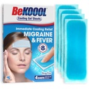 BeKOOOL Migreeni Gel Sheets - 4 Count