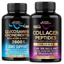 NUTRAHARMONY Glukosamiinikrondroitiini ja kollageeni Peptides -kapselit