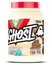 GHOST Whey Protein Powder, Milk Chocolate - 2LB, 25G of Protein - Whey Protein Blend - 