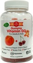 BioTree Labs D-vitamiini Gummy Bears - 100 kpl pakkaus aikuisille ja lapsille Peach & Cherry Maku D3-vitamiini .