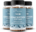 Conception hedelmällisyys lisäravinteet naisille 3-pack Bundle ... AIDS Ovulaatio, hormonitasapaino, & Säännöllinen syklit ... Prenataali vitamiini tuki Myo-Inositol, Folaatti, Foolihappo, Vitex 180 kapselia