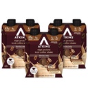 Atkins Mocha Latte Iced Coffee Flavored Protein Shake, High Protein, Low Glycemic, Low Carb ja Low Sugar Shakes, Keto-Ystävällinen, 12 pakkaus