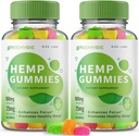 rize labs (Pakki 2 Green Vibe Gummies - Kaikki luonnolliset täydentää rauhallisuus, uniapu ja yleinen hyvinvointi, Green Vibe kokonaisvaltainen rentoutumista Gummy, GreenVibe Arvostelut gomitas (120 Gummies)