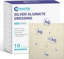 Konkote Silver Alginate Haava pukeutuminen pads 2. x 2..., 10 Pack...