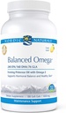 Nordic Naturals Pro Balanced Omega - Fish Oil and Evening Primrose Oil, 240 mg EPA, 160 mg DHA, 76 mg GLA, tukee hormonitasapaino ja terve iho*, 180 pehmeää geeliä