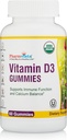D3-vitamiini Gummies-makuinen liivate-vapaa gluteeniton tapa ottaa Sunshine-vitamiini (60 kreivi kirsikka maku)
