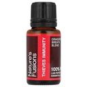 Luonnon sulautumat Eteeristen öljyjen sekoitus - 15 ml - Germ Fighter, Health Guard, Aceite Ratero - Dragon's Breath Protection - Sitruuna, kaneli, Eucalyptus, Piparminttu, Oregano