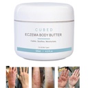 Cubed 4,5 oz Ekseema Cream aikuisille, Ekseema Relief, Ekseema Hoito, Kosteuttaa kuivan ärtynyt iho, älykäs voide paikallisesti steroidi vieroitusoireita, psoriaasi & Rosacea, ekseema, dermatiitti