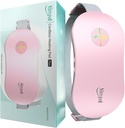 Slimpal Lämmitys Pad ajaksi Kramps, Kannettava johdoton Electric Lämmitys Pad varten Menstrual Pain Relief Heat Belt, Ladattava yllään lämpö Pad Lahjat hänen naisten tyttö vaimo tyttöystävä, Vaaleanpunainen