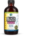 Amazing Yrtit Premium Black Seed Oil - Gluteeniton, Ei GMO, Cold Pressed Nigella Sativa Aids in Digestive Health, Immuunituki, aivojen toiminta - 8 Fl Oz
