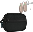 Beautyflier kuulolaite Pouch, kuulolaite tapauksessa taskukoko, kuulovahvistin kantolaukku, Cochlear Implant lisävarusteet, kuulolaite Minilompakko laukku (Asia vain)