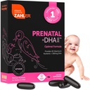 Zahler prenataalinen vitamiini DHA & Folate - DHA täydentää & prenataalinen monivitamiini äidille ja lapselle - Kosher prenataalinen DHA prenataalinen vitamiinit rautaa, prenataalinen Softgels 60 kreivi