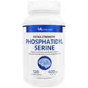 ML Naturals Fosfatidyyliseriini 400 mg (korkea annostus) 120 Vihanneskapselit. Tukee muisti- ja aivofunktiota, ei GMO:ita, NSF-sertifioitua & cGMP-komplianttia