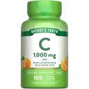 Nature's Truth C-vitamiini Bioflavonoidit & Rose HIPS 1000 mg 100 Caplets