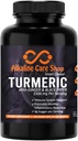 Emäksinen hoito ...Turmeric Curcumin Supplement 1500mg kanssa Organic Turmeric, Inkivääri & Black Pepper for Best Imeytyminen...ei-GMO...