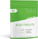 Kiinteä kierros Elektrolyyttitabletit, 80/pk (Sitruuna-Lime)