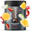 Proven4 Pre workout jauhe miehille ja naisille Creatine - Beta Alanine - Kofeiini, NSF Certified preworkout Energy Supplement Fruit Punch 30 Servings
