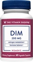 Vitamiini Shoppe DIM BioPerine - tukee hormonitasapaino & Estrogeeni aineenvaihdunta - 200 MG (60 kasvissyöjä kapselit)