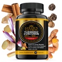 GOLDEN SAFFRON Turmeric Curcumin Supplement Bioperine, Saffron, Kaneli, ja Inkivääri - Korkea Potency, Ei-GMO, Gluteeniton täydentää paremman tehokkuuden. Valmistettu Yhdysvalloissa
